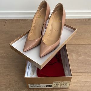 Christian Louboutin- Completa 100 Patient Nude High Heels
